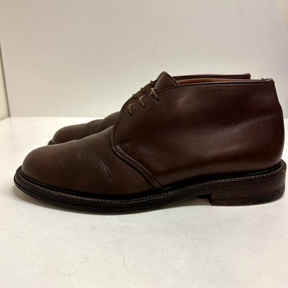 Loake Shoemakers x Cole Haan Brown Calf Chukka Boots Bench Made in England 8.5 - Picture 2 of 13